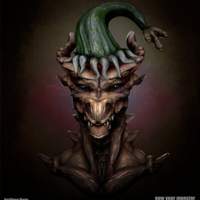 New year monster