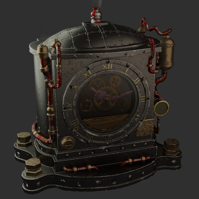 Steampunk watch