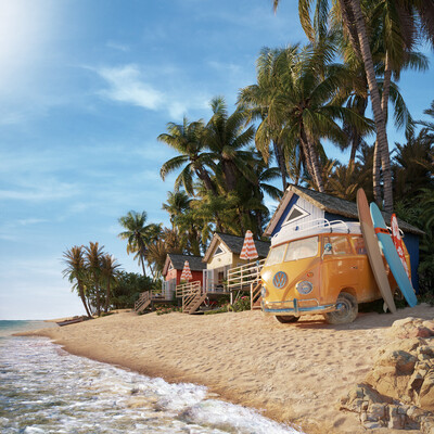MALDIVES BEACH HOUSES