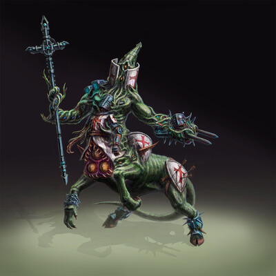 Commander of the Templar knights who infected with the "Cthulhu" virus. #6/8