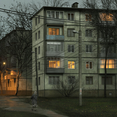 Panel houses