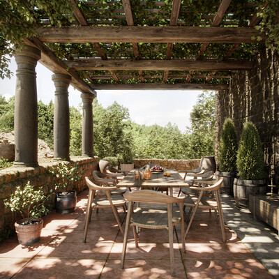 Summer terrace | Outdoor Dining Space