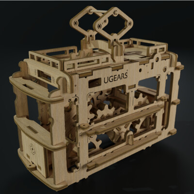 Wooden tram