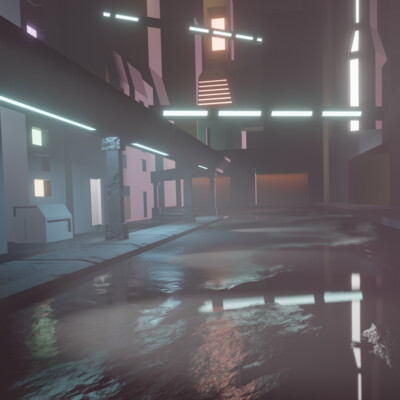 neon city