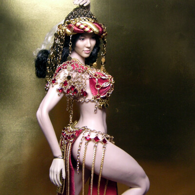 Collectible action figure in Odalisque costume No. 16.