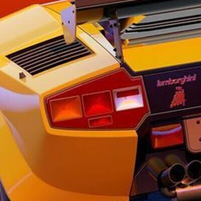 #kaino_3d #3d #lamborghini #countach #blender3d #avto