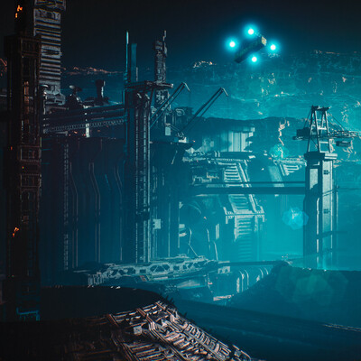 Resource extraction on Mars