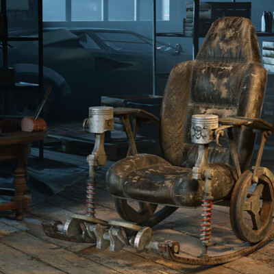 Garage Rocking Chair
