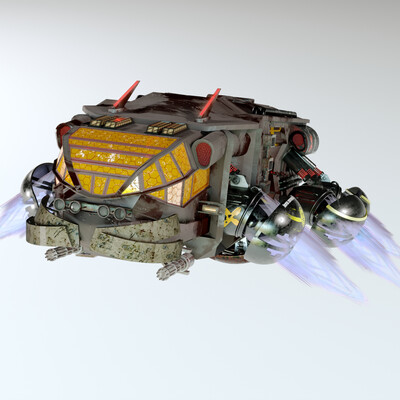 Cyberpunk Airborne Reconnaissance Board
