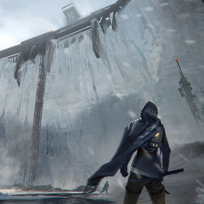 Frozen wind
