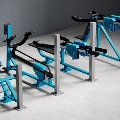 Outdoor exercise equipment 01