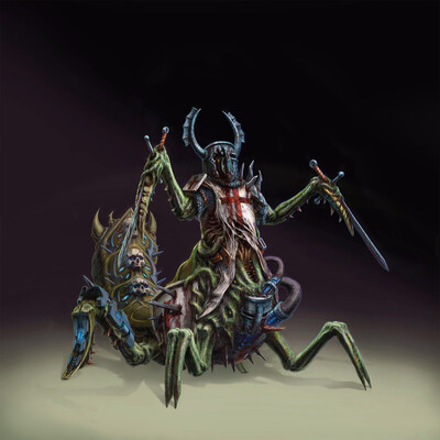 Commander of the Templar knights who infected with the "Cthulhu" virus. #7/8