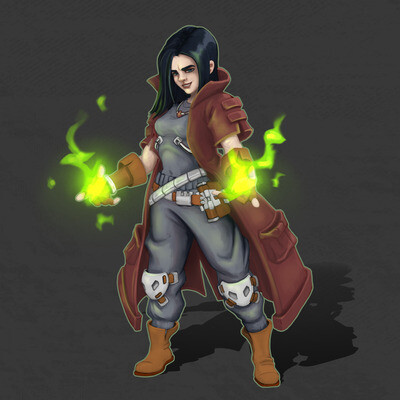 Battle mage concept