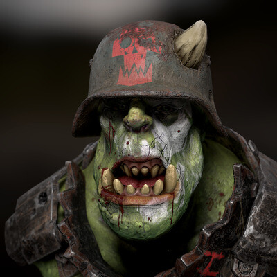 Armored ork