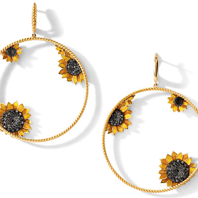 «Sunflowers» earrings