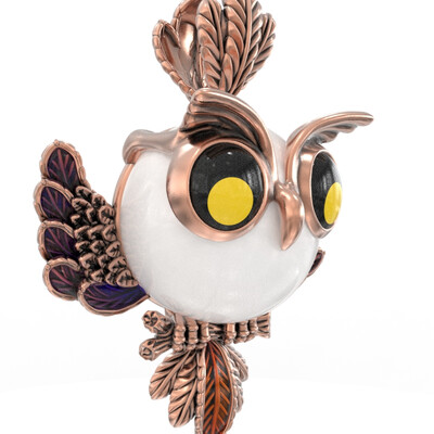 Owl pendant