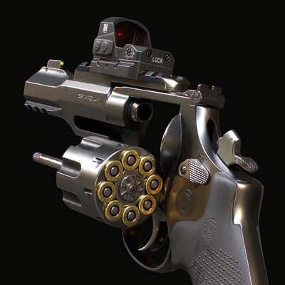 Smith & Wesson Model 327 M&P R8 .357 Magnum revolver.