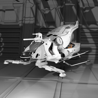 interstellar reconnaissance ship