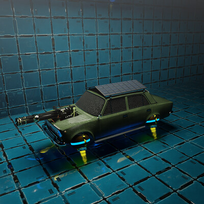 vaz 2101 best cyber car in the erth and in air