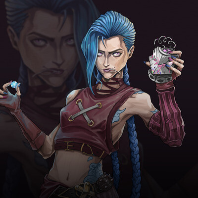 Arcane (League of Legends) - Jinx x Powder