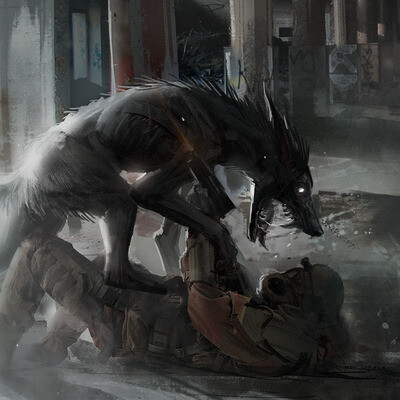 Werewolf attack