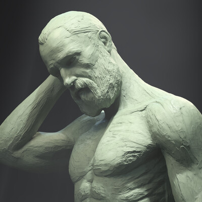 Clay sculpture 01