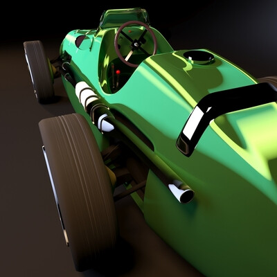 Racing car of the 40s