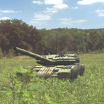 T-80 UD v pole