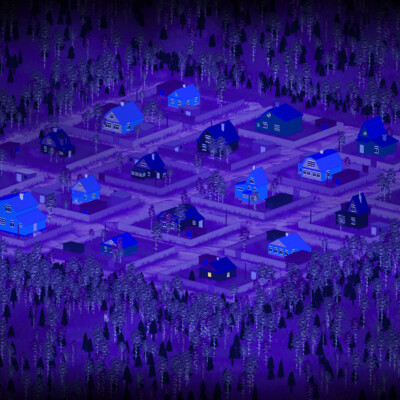 lumberjack village