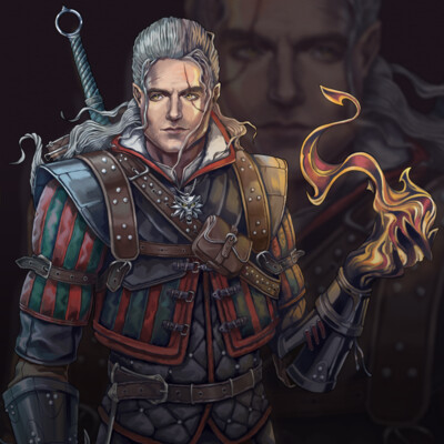 The Witcher Wild Hunt (Geral of Rivia x Henry Cavill)