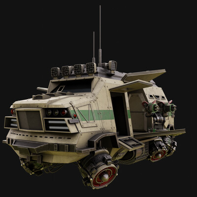 Cyber Warfare collection truck