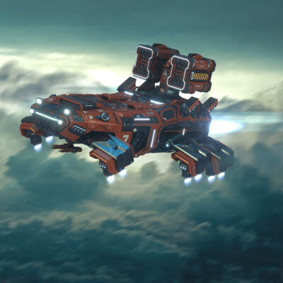 Sci-Fi Infantry combat vehicle