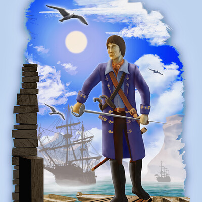 Again about the sea. Pirate theme 2