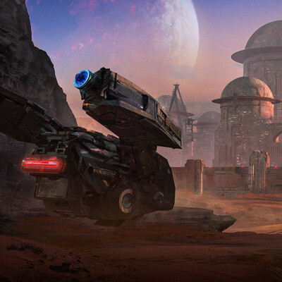Combat Starship "Desert"