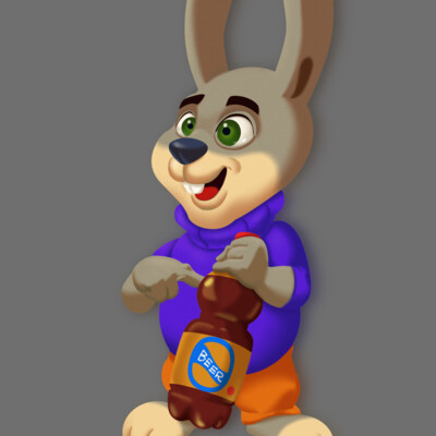 Funny Hare