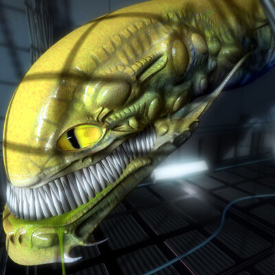 white alien
