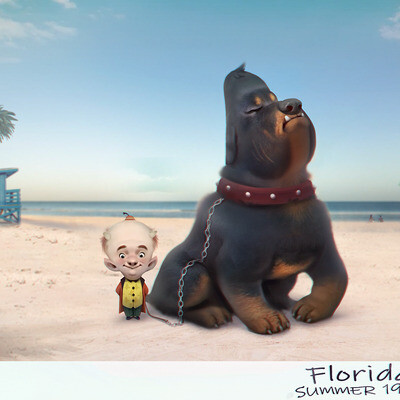 Devil on vacation. Florida 1973