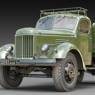 3D model ZIL-164.