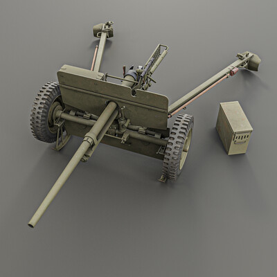 US 37mm anti-tank gun M3