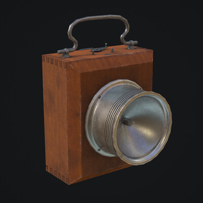 Vintage flashlight