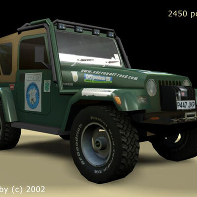 Low-poly 4x4