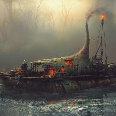 The southern marshes.