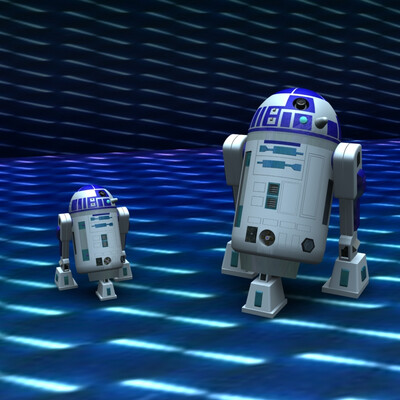 R2D2 and Junior