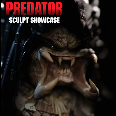 Predator 3D figure Showcase (NomadSculpt)