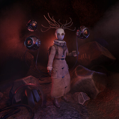 Nameless robot mechanic