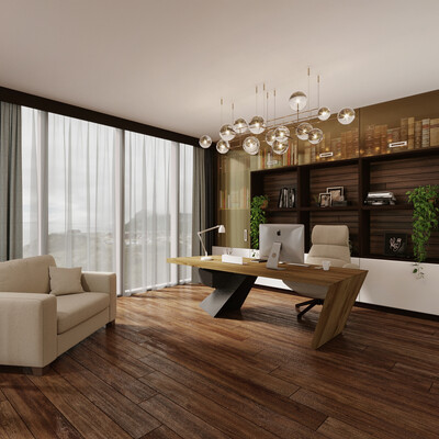 The interior of the apartment in the style of a yacht