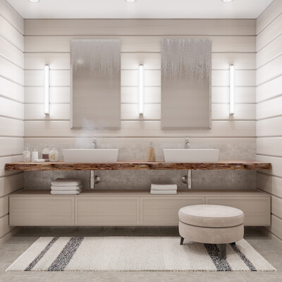 Interior #85. 3D visualization.