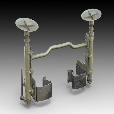 3D model - Support jack.