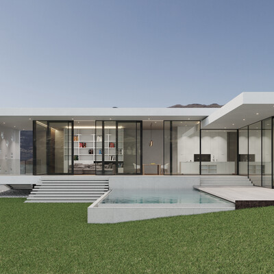 House with swimming pool