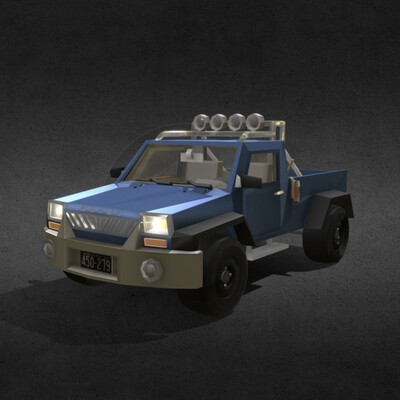 Pickup Jeep
